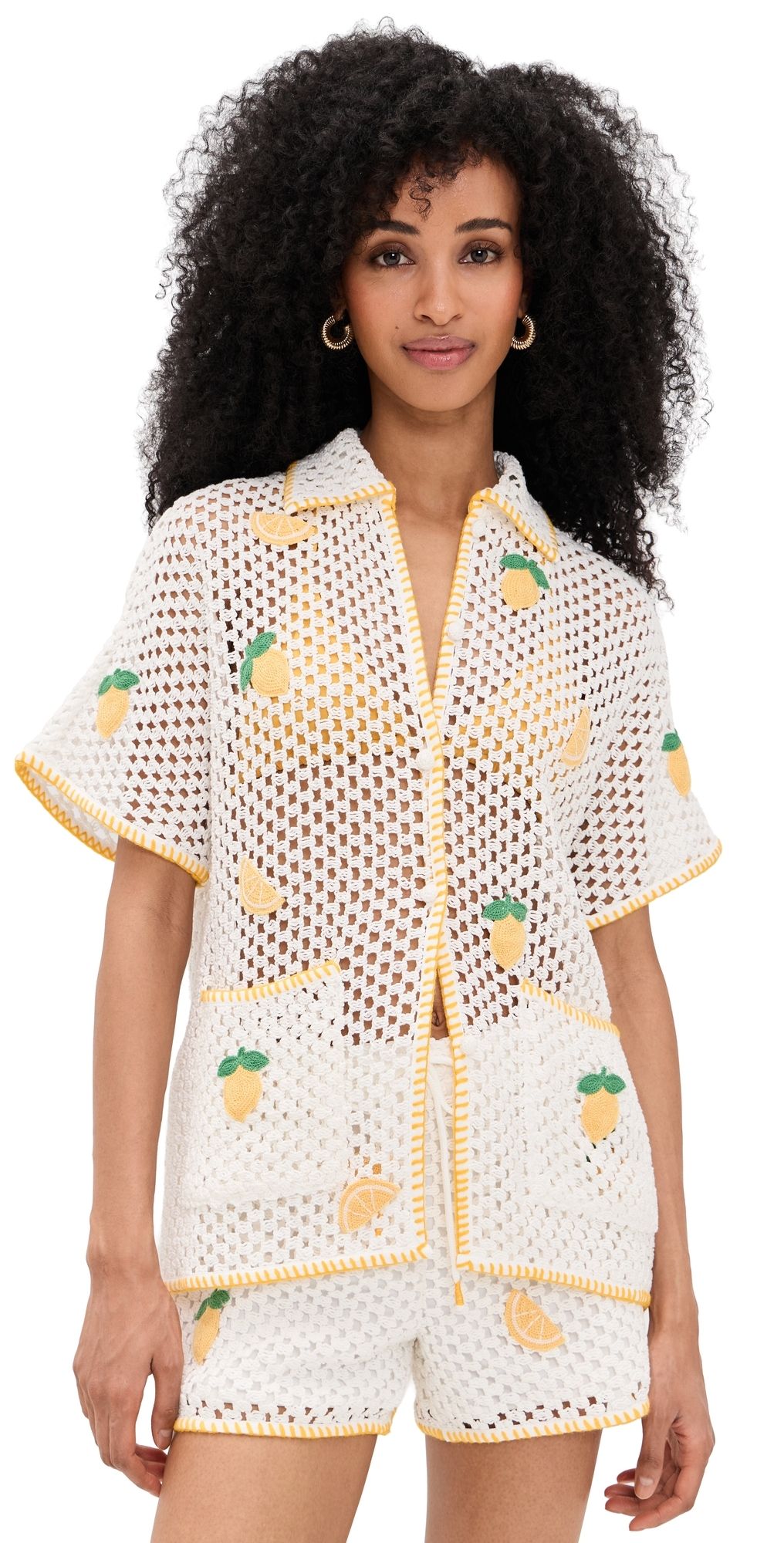 Saylor Blithe Two Piece Set Bright White L