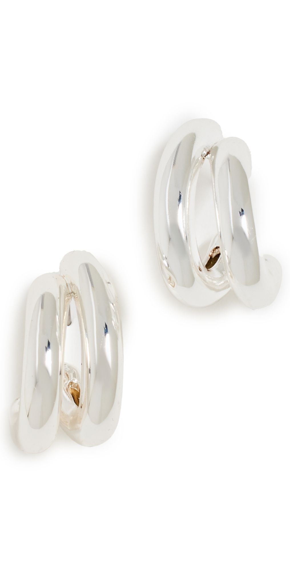 JENNY BIRD Florence Earrings High Polish Silver One Size