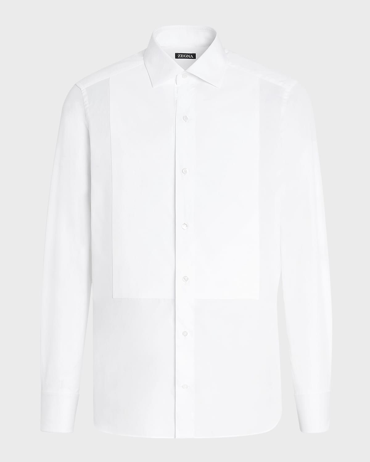 Men & apos;s Formal Piquet Evening Shirt