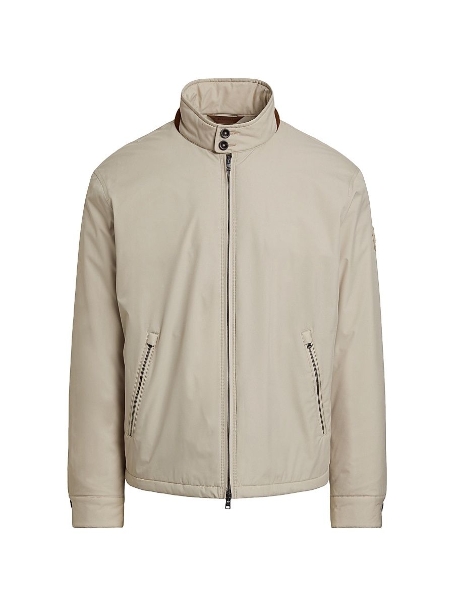 Men's Performance Gabardine Full-Zip Jacket - Classic Stone - Size XXL
