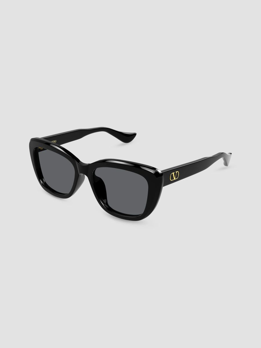 Valentino Women's VLogo 56MM Icon Butterfly Sunglasses - Black