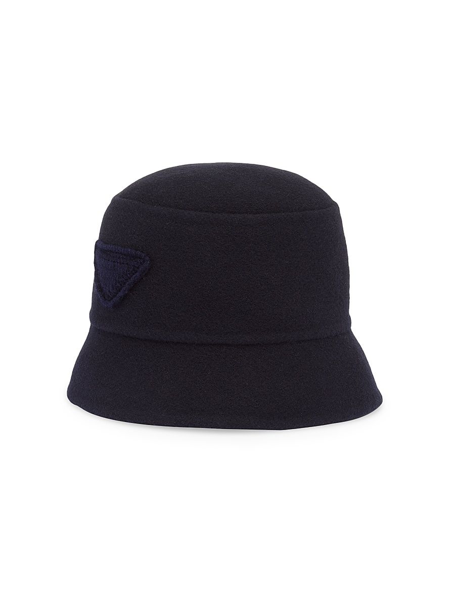 Men's Velour Cloth Bucket Hat - Navy Blue - Size XL