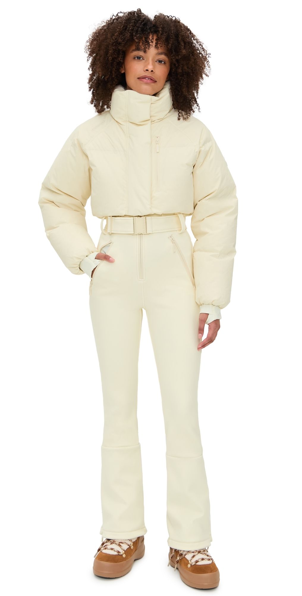 Cordova Myoko Down Ski Suit Alabaster L