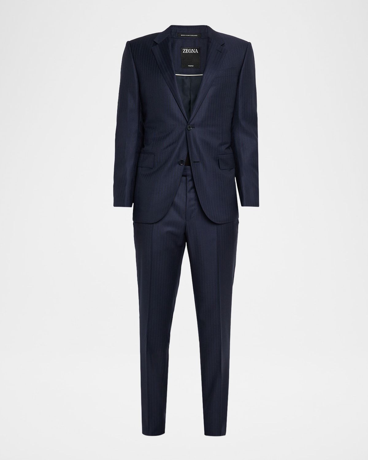 Men & apos;s Trofeo Wool Tonal Stripe Two-Piece Suit