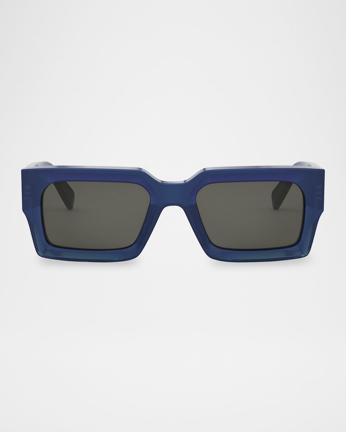 Men & apos;s 3-Dot Acetate Rectangle Sunglasses