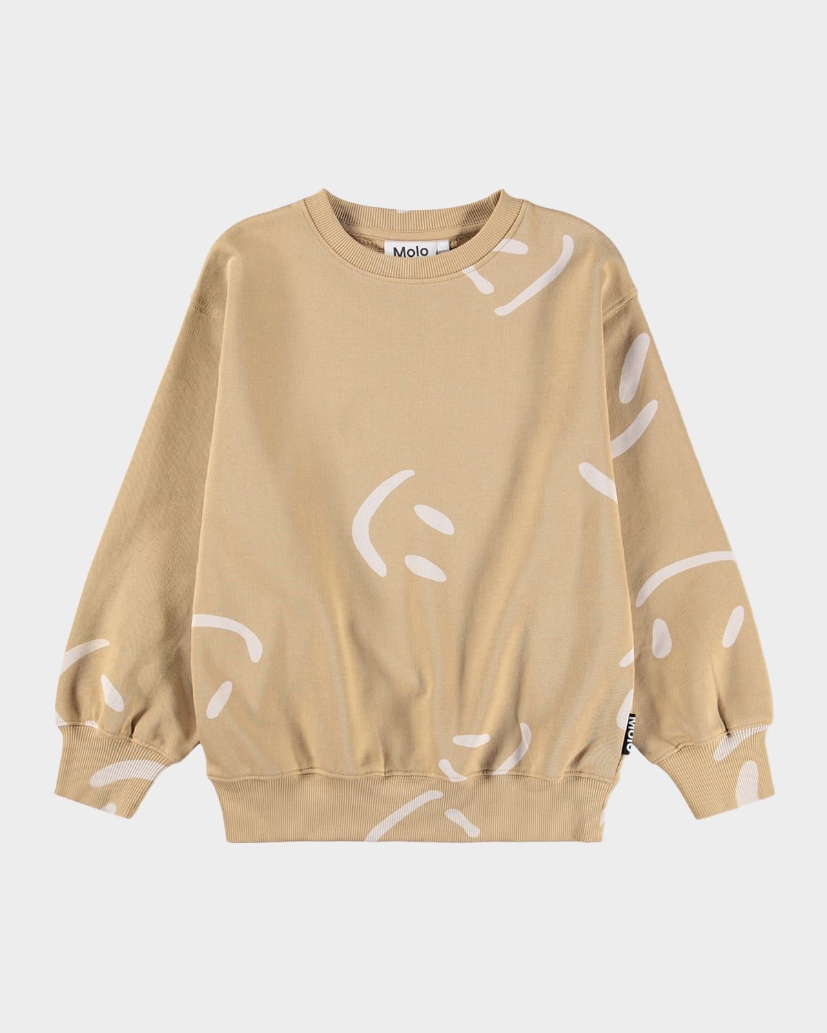 Boy & apos;s Monti Printed Organic Cotton Sweatshirt