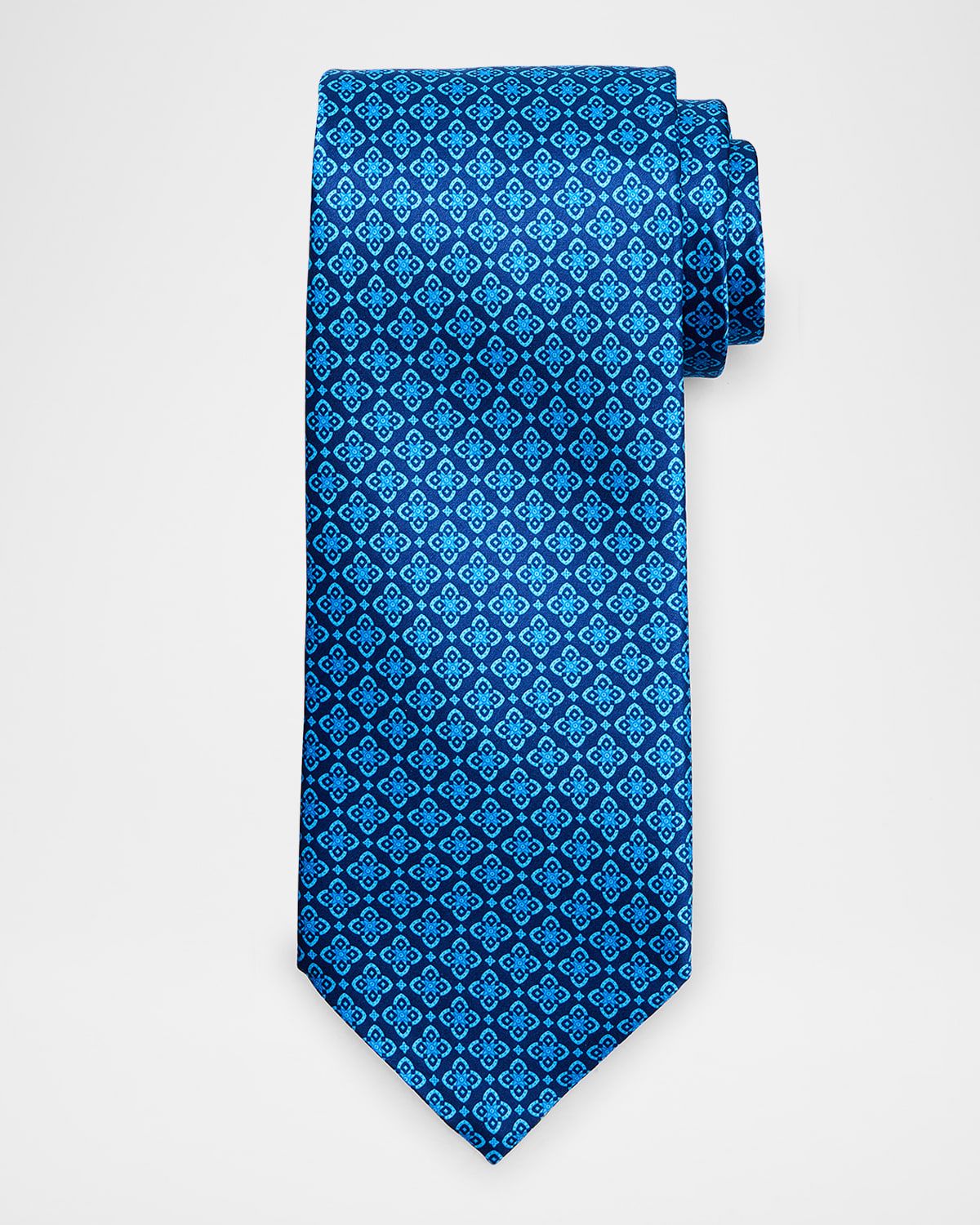 Men & apos;s Medallion Silk Tie