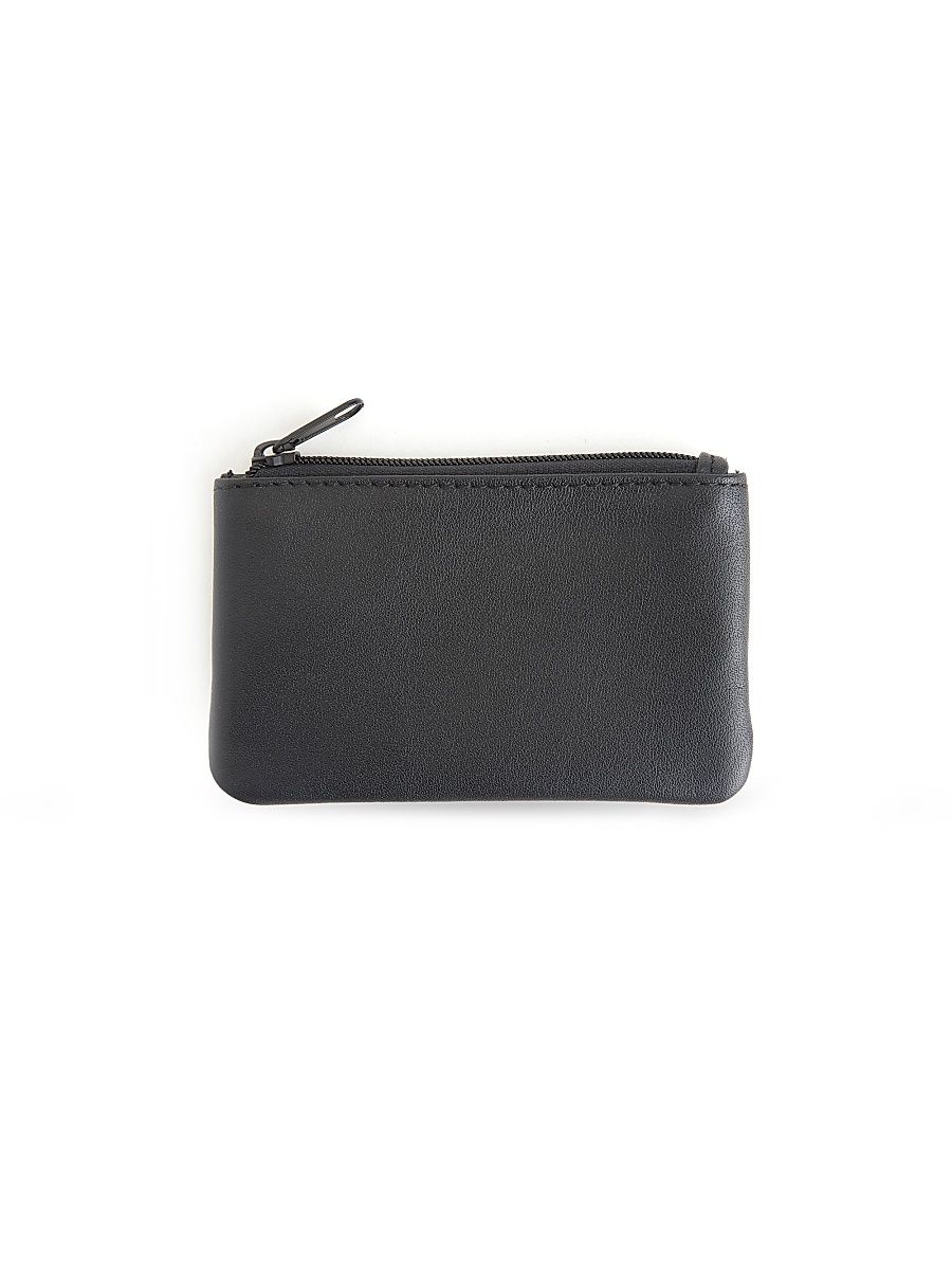 Key & Coin Case Wallet - Black