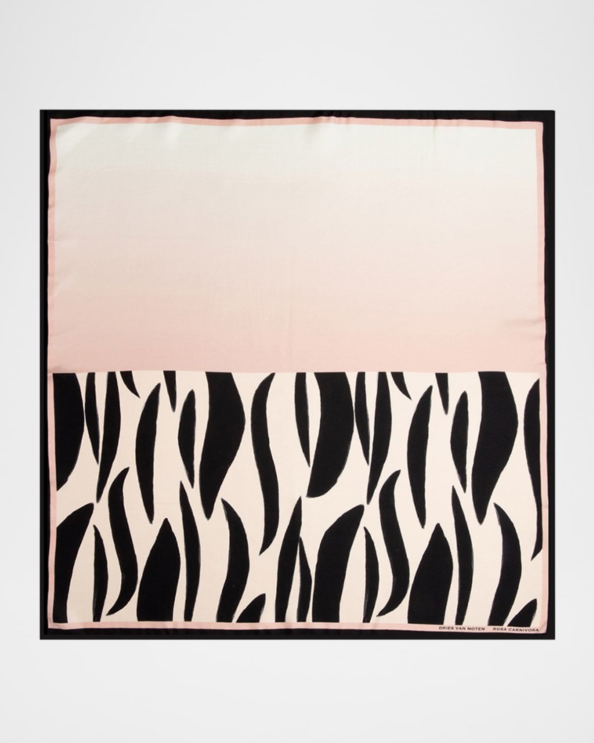 Rosa Carnivora Silk Foulard