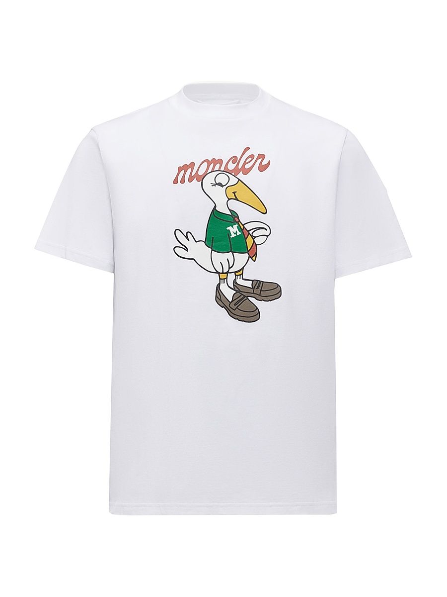 Men's Crew-Neck T-Shirt in Cotton - White - Size XXXL