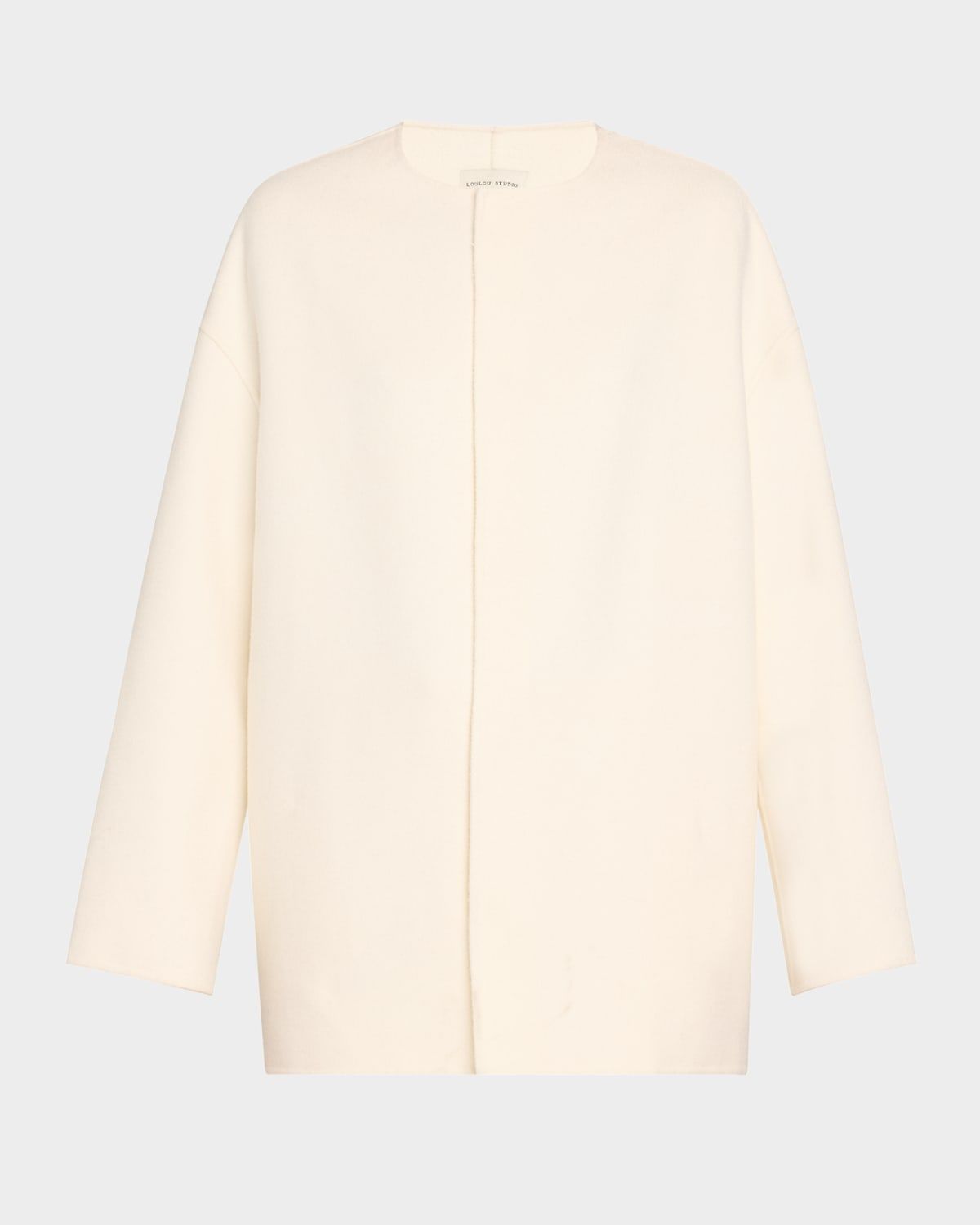 Gio Short Wool-Cashmere Coat