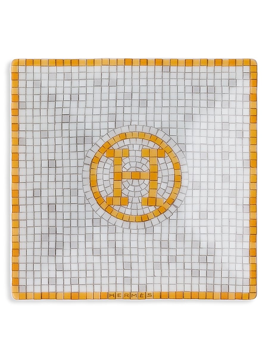 Mosaïque Au 24 Gold Square Plate