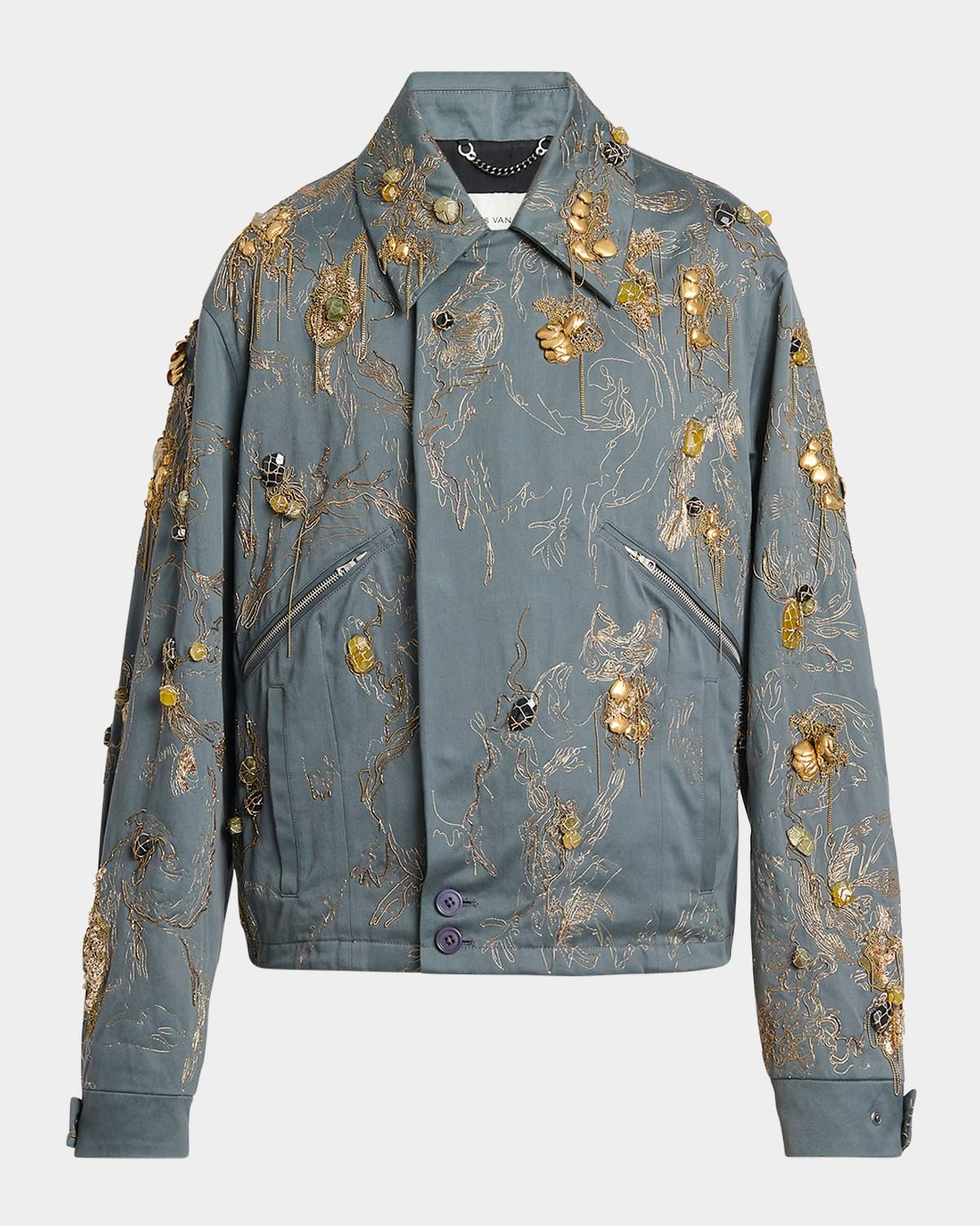 Men & apos;s Velen Embellished Jacket