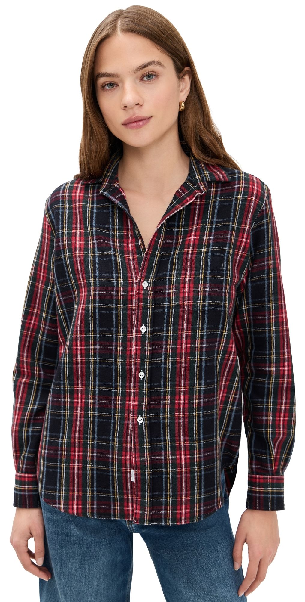Frank & Eileen Relaxed Button-Up Shirt Gbrw S