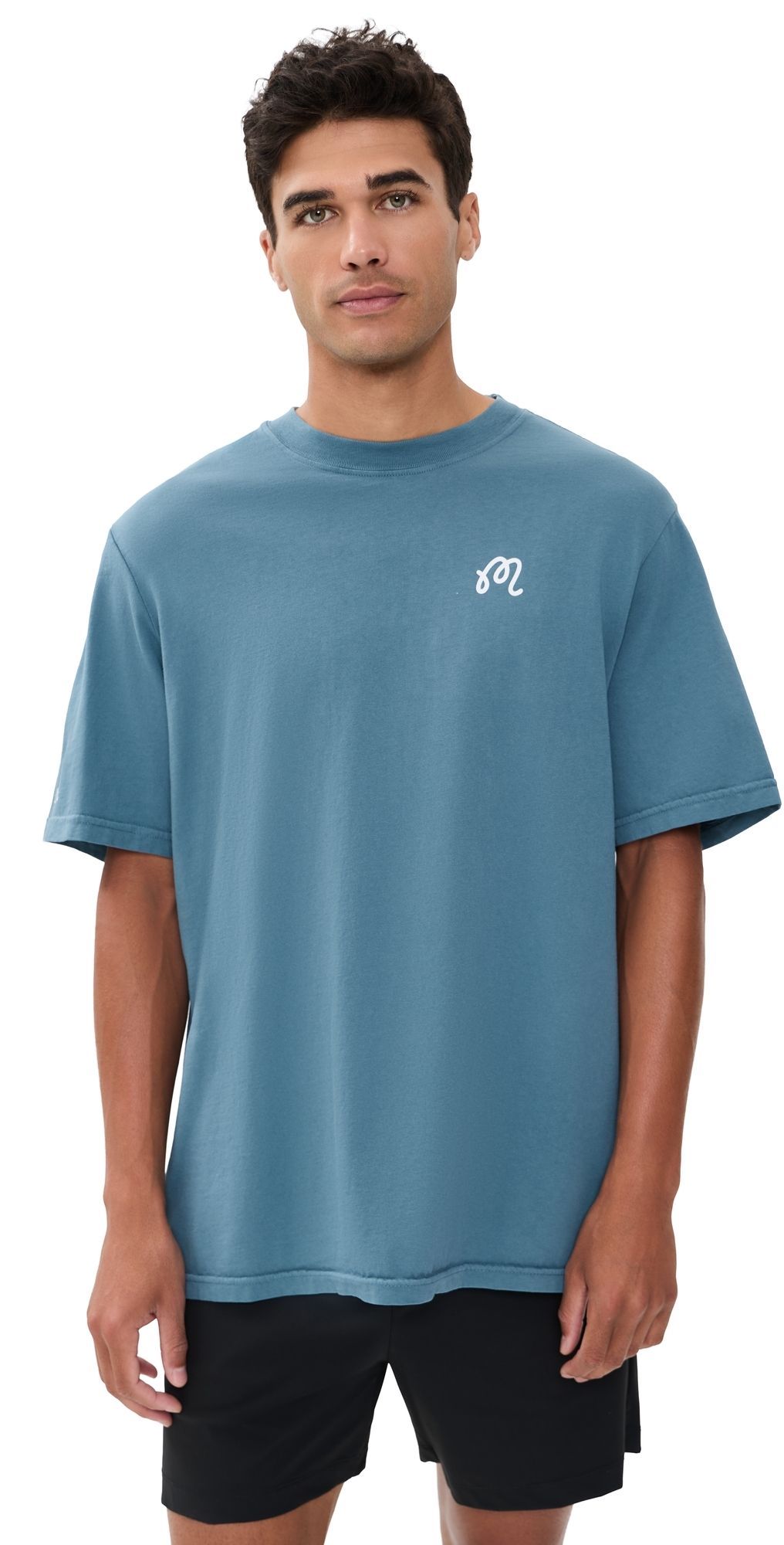 Malbon Bermuda Tee Aegean Blue L