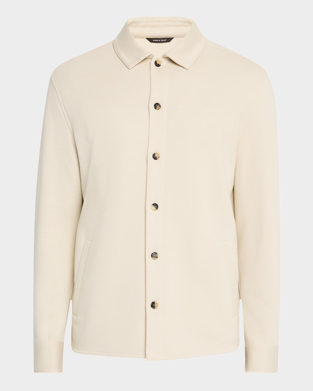Men & apos;s Whitney Cotton and Cashmere Fleece Overshirt