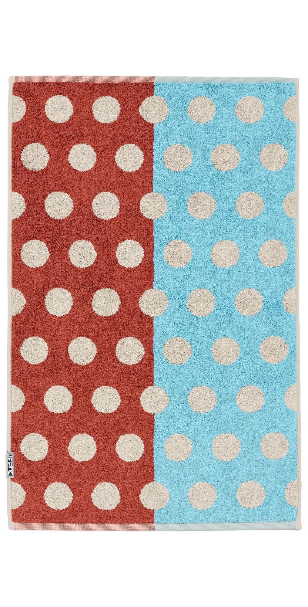 Dusen Dusen Cotton Terry Bathmat Pearl Dot One Size