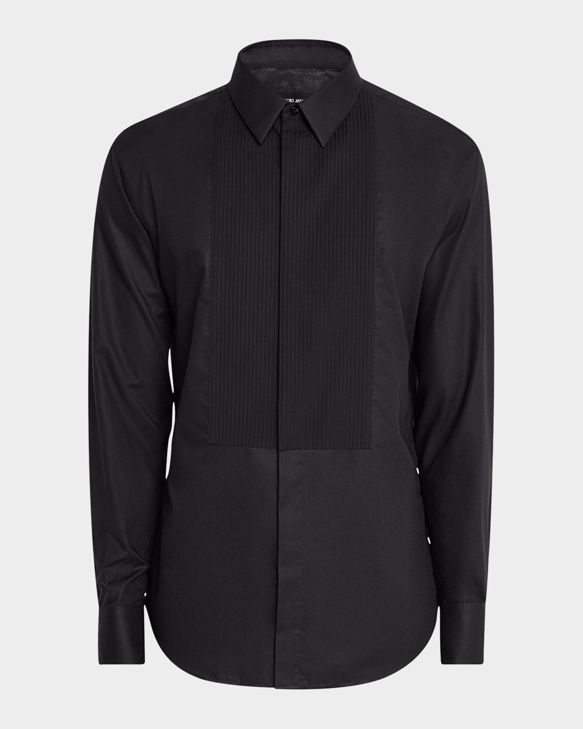 Men & apos;s Pleated Bib Tuxedo Shirt