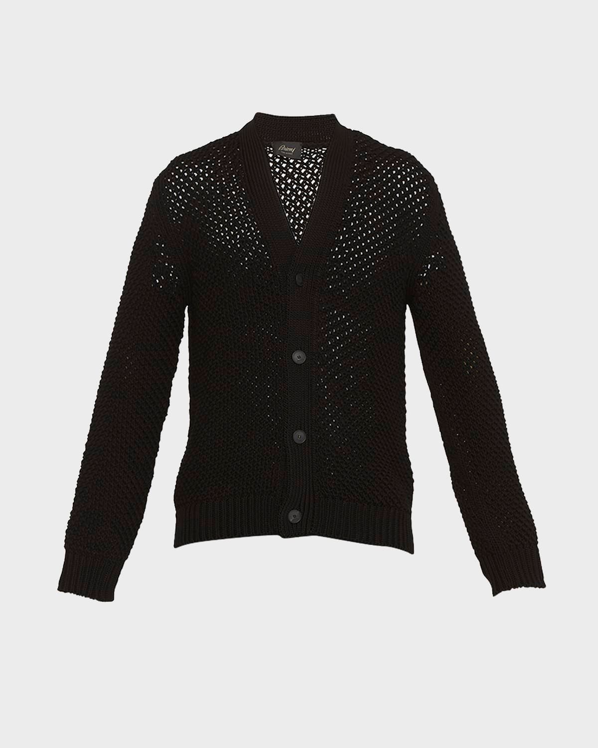 Men & apos;s Chunky Stitch Cardigan Sweater