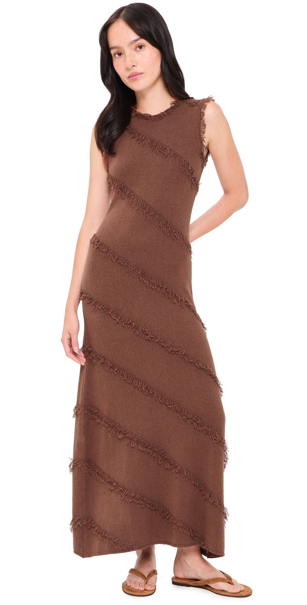 RAILS Claudia Dress Cinnamon S