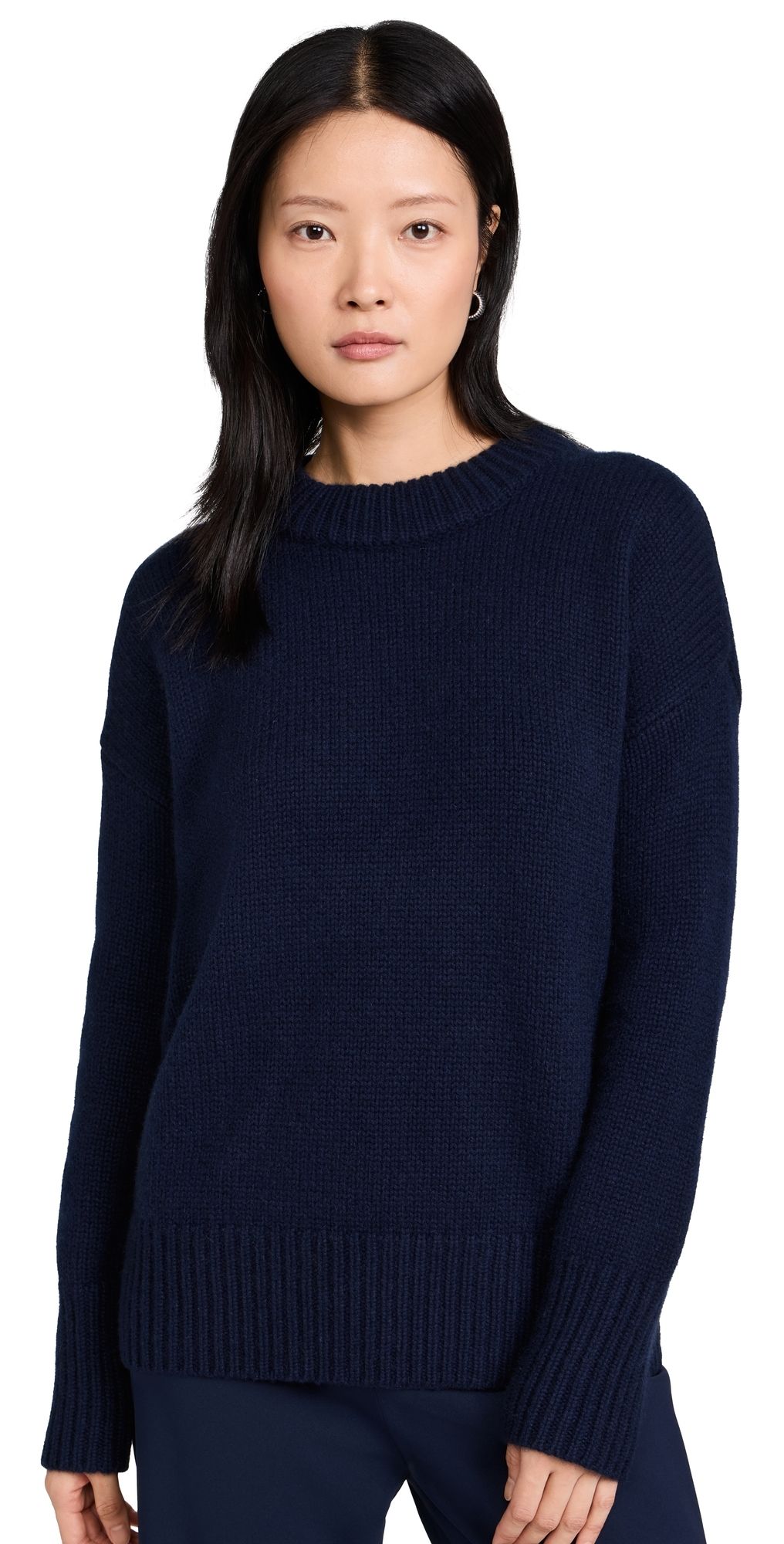 La Ligne Solid Marin Sweater Navy S