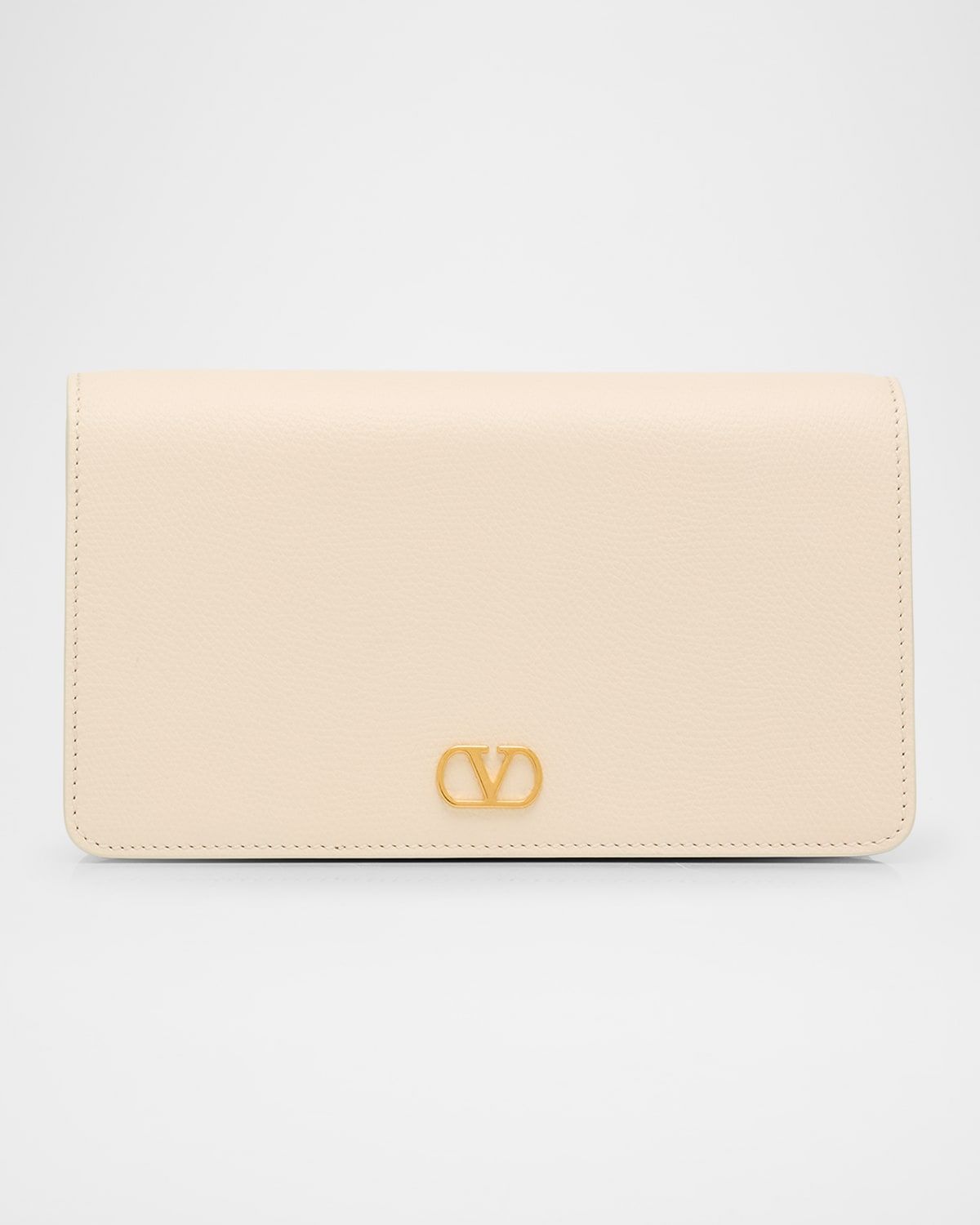 VLOGO Flap Leather Wallet