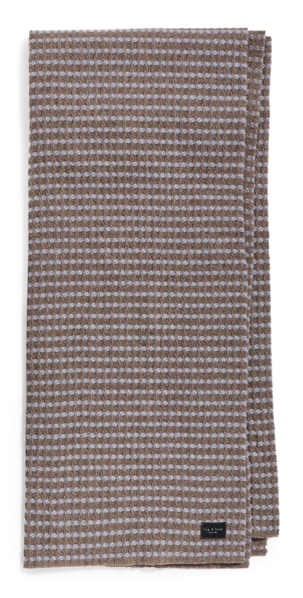 rag & bone Joni Waffle Scarf Blbrn One Size