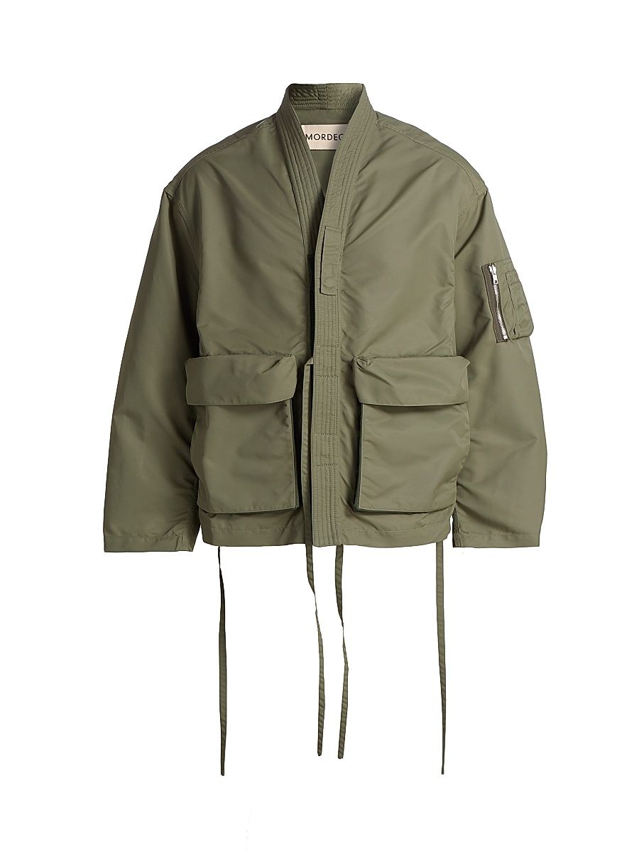 Men's Nylon Field Jacket - Mud - Size XL