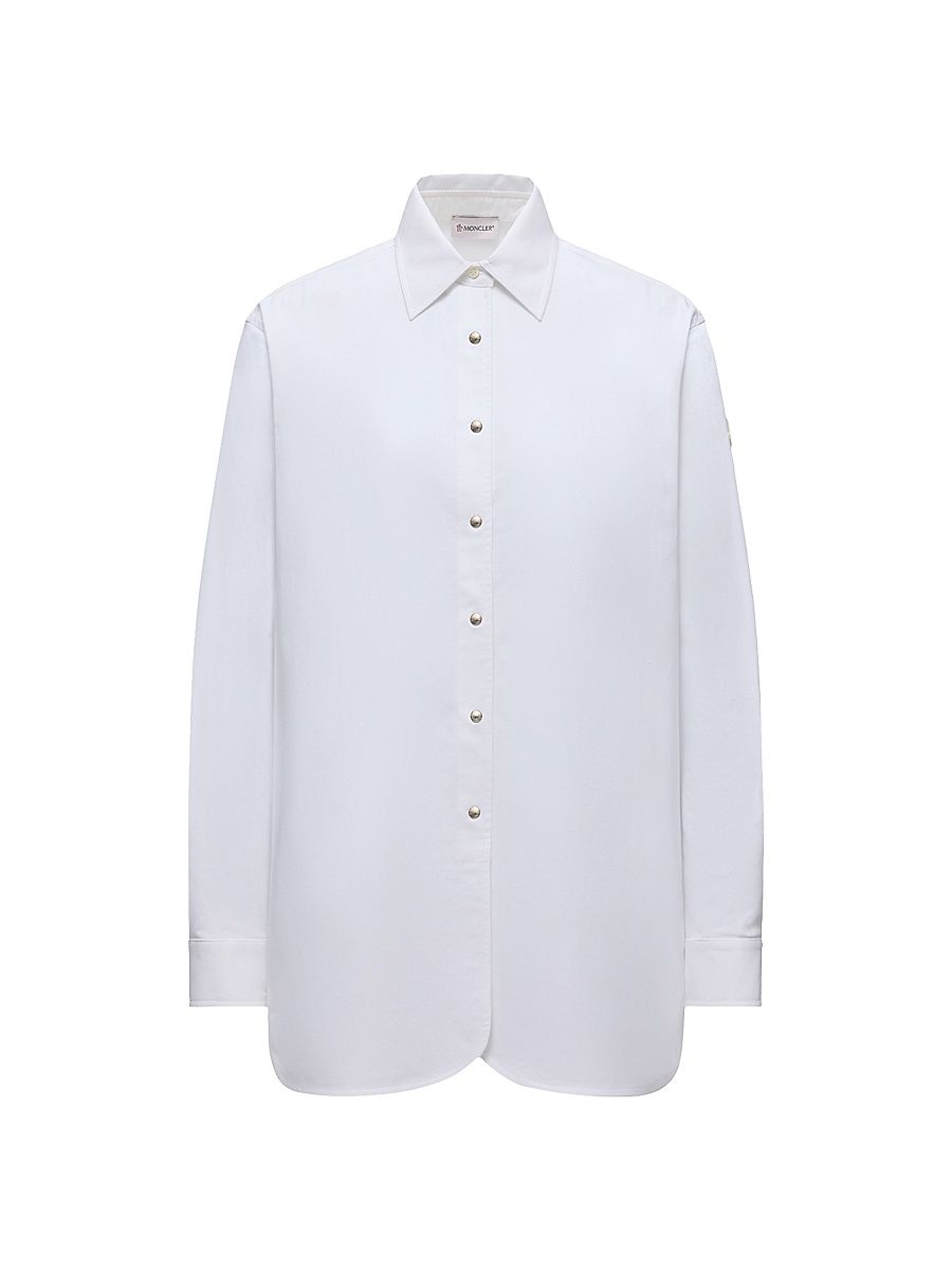 Women's Shirt in Oxford Cotton - White - Size Large