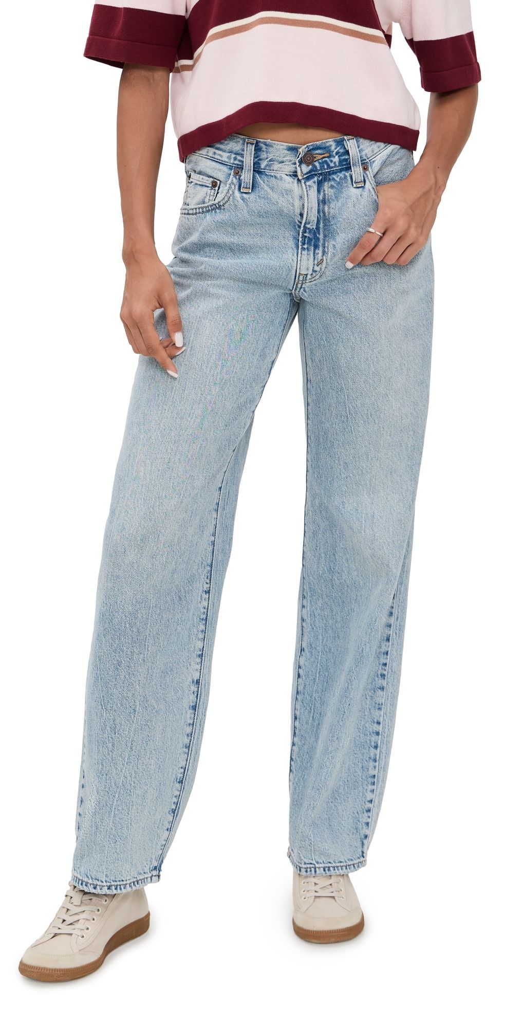 Levi's Baggy Dad Jeans Fan Flare 26