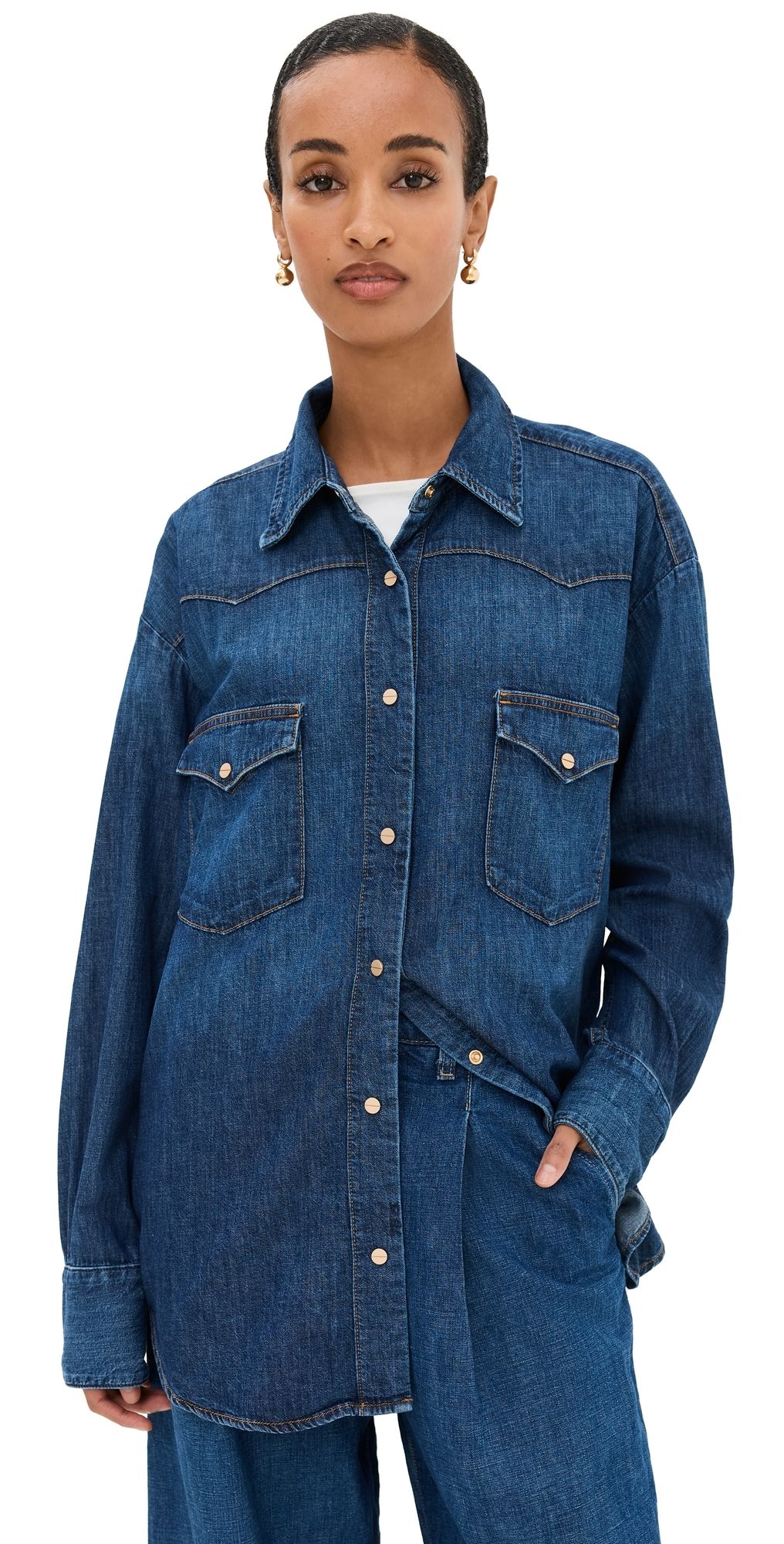 TWP OG Supersized Ranchers Dark Wash M/L