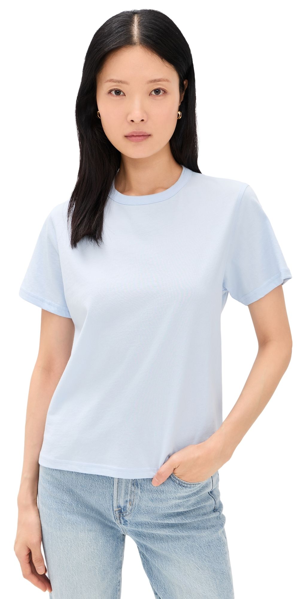 Sold Out NYC The Iconically Soft Perfect Tee Azure S
