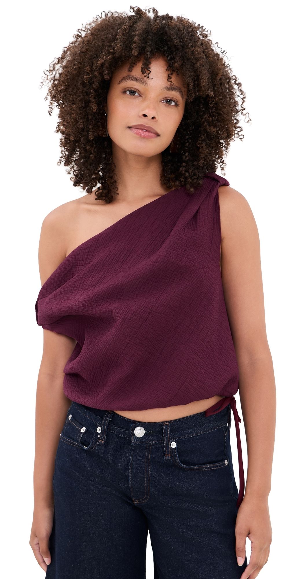Rachel Comey Farfalla Top Maroon M