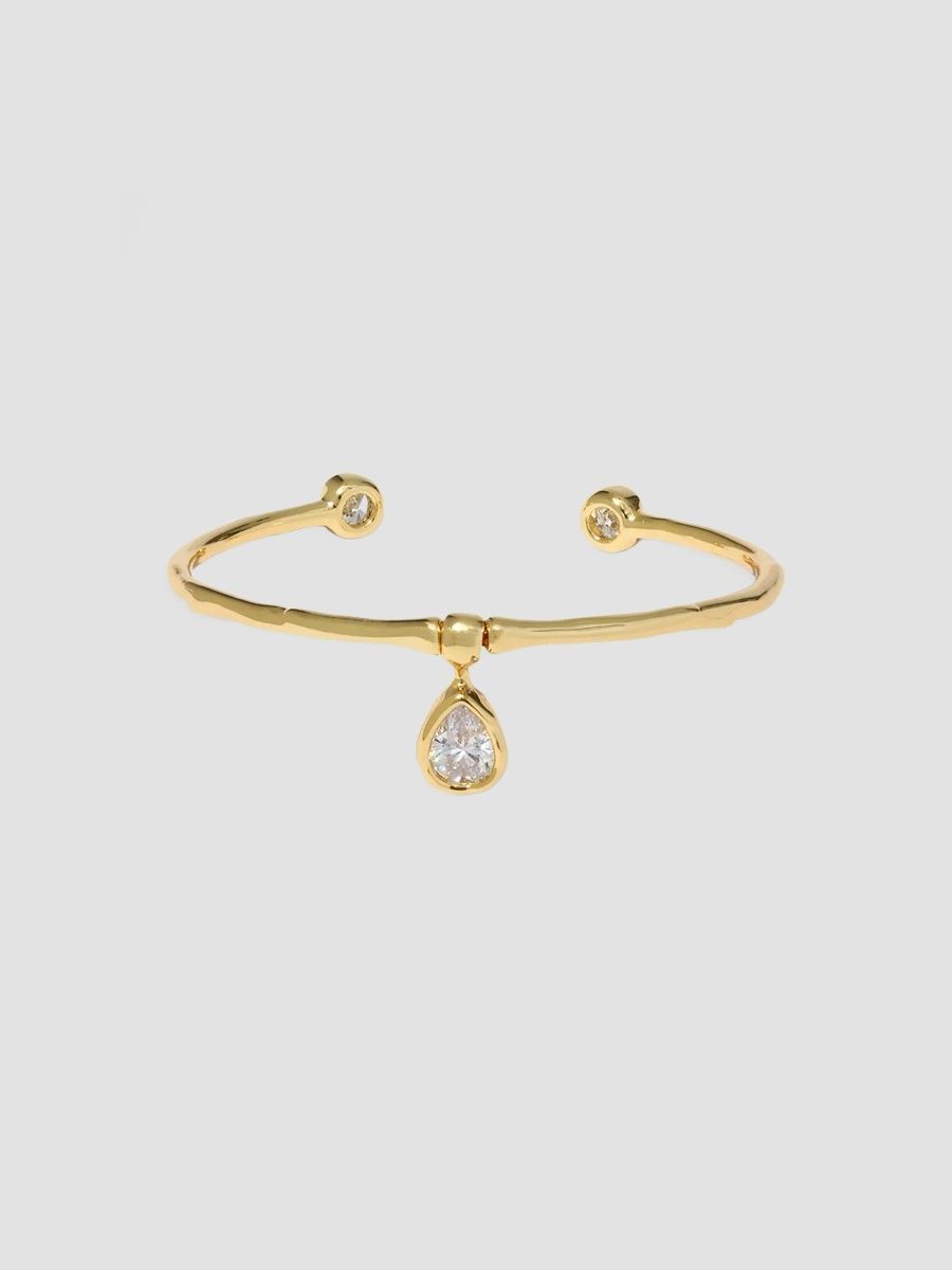 Alexis Bittar Women's Asterales 14K-Gold-Plated & Cubic Zirconia Cuff - Gold