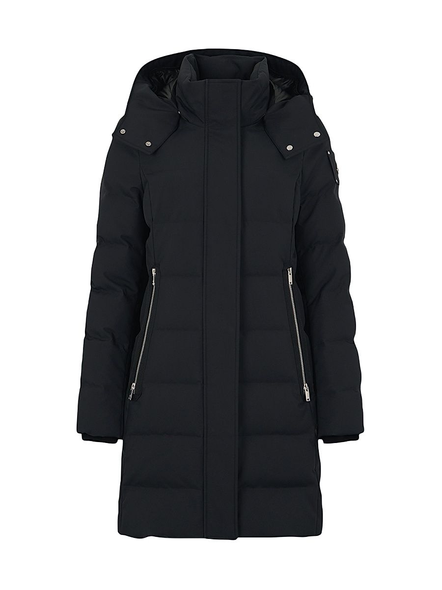 Women's Cloud Berland Quilted Down Parka - Black - Size XL