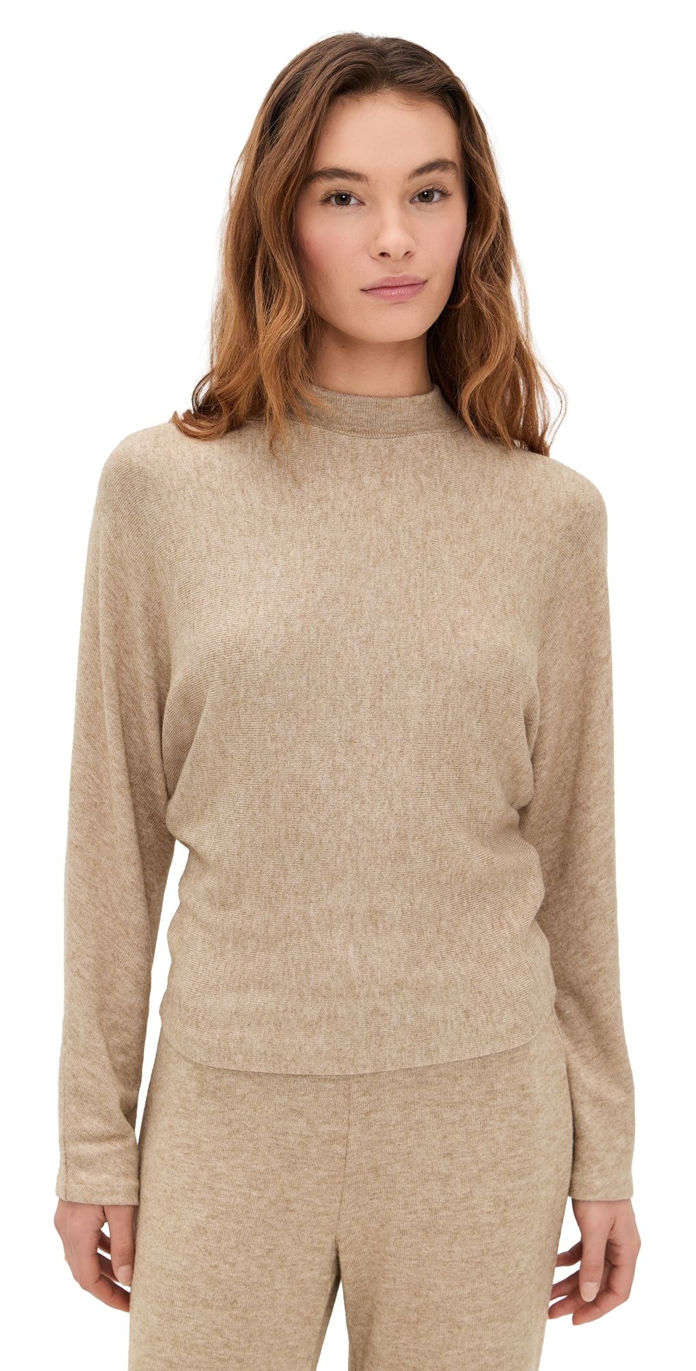 Vince Cozy Dolman Mock Neck Sweater H Bruna L