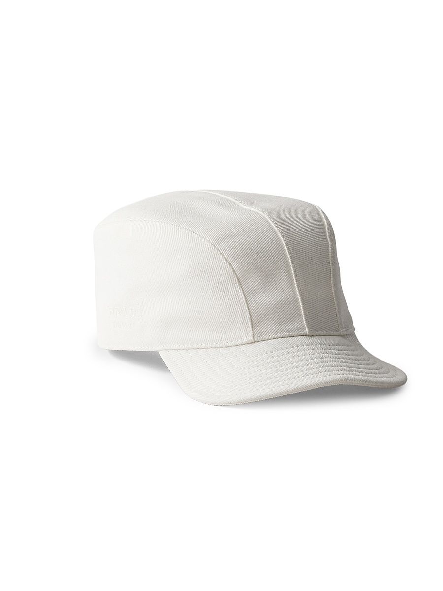 Women's Drill Baseball Cap - White - Size XL