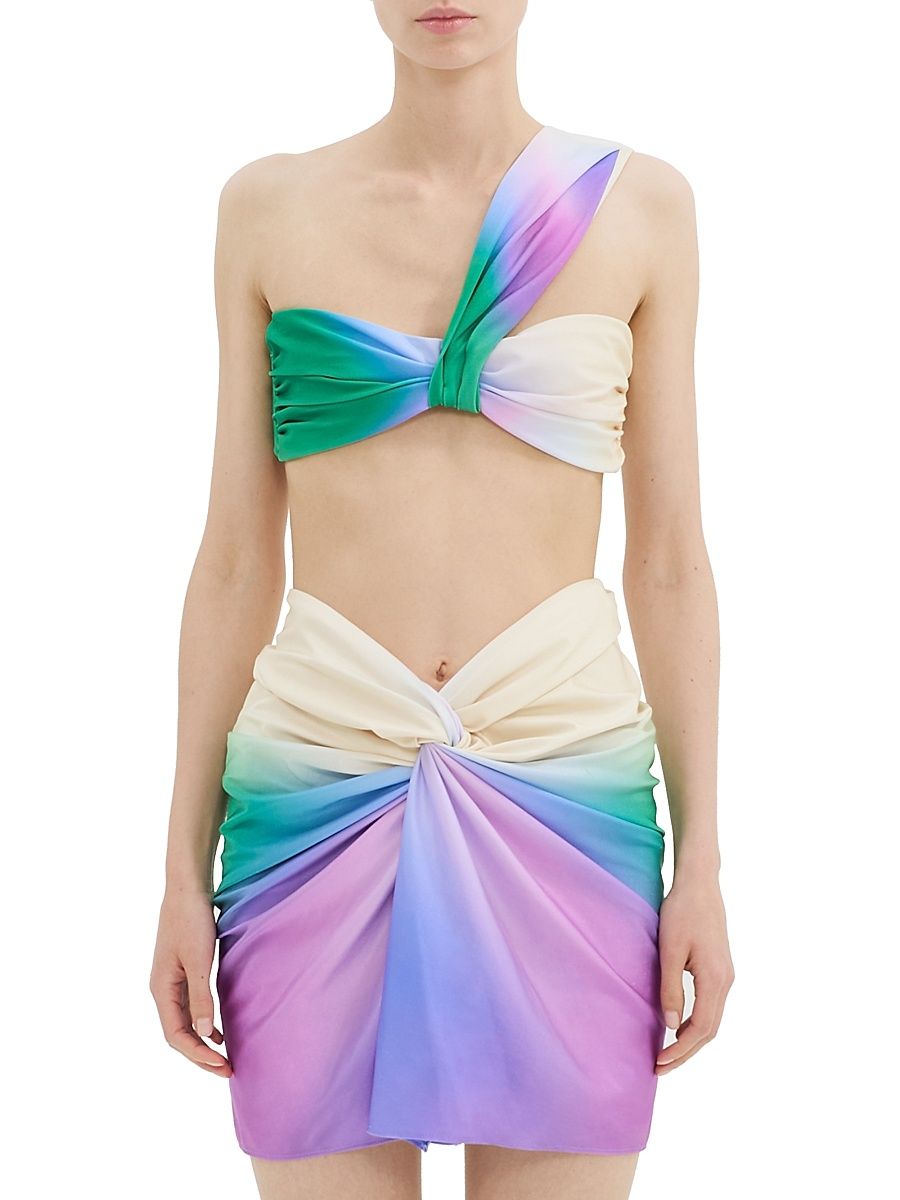 Women's Maple Twisted Mini Pareo - Chai - Size Large