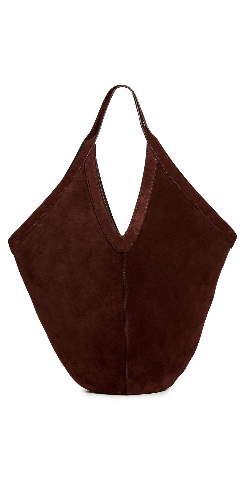 Mansur Gavriel Soft Medium Hobo Bag Chocolate One Size