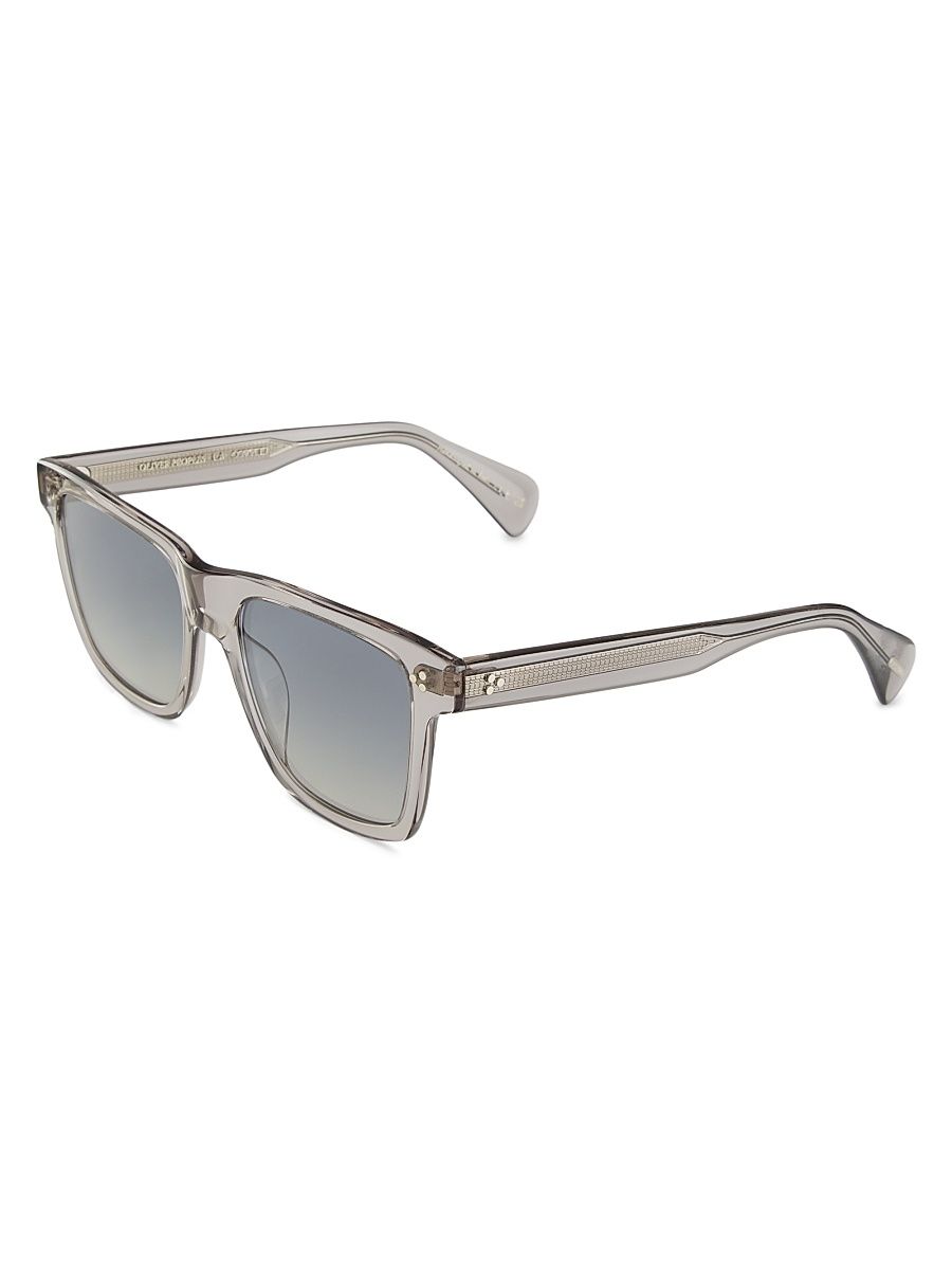 Men's Casian 54MM Square Sunglasses - Grey Grey