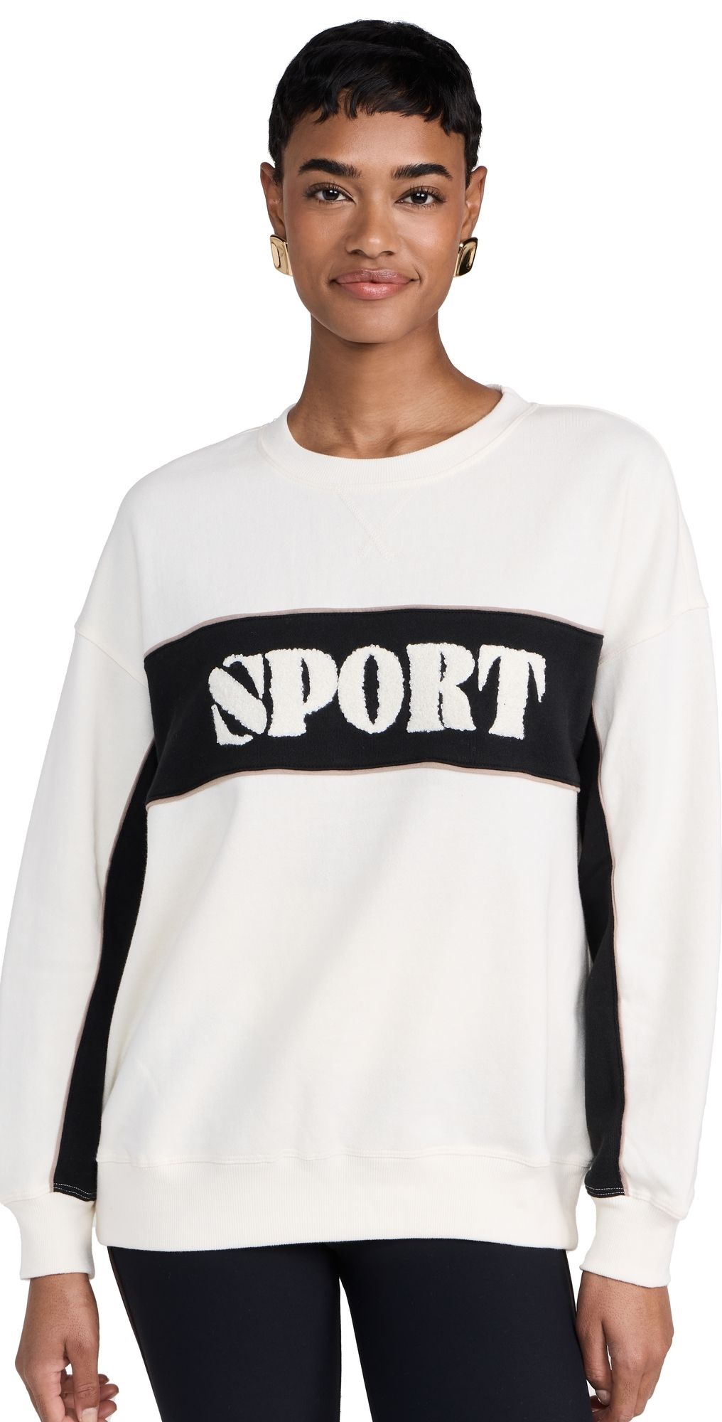 Z Supply Sport Sweatshirt Sandstone XS