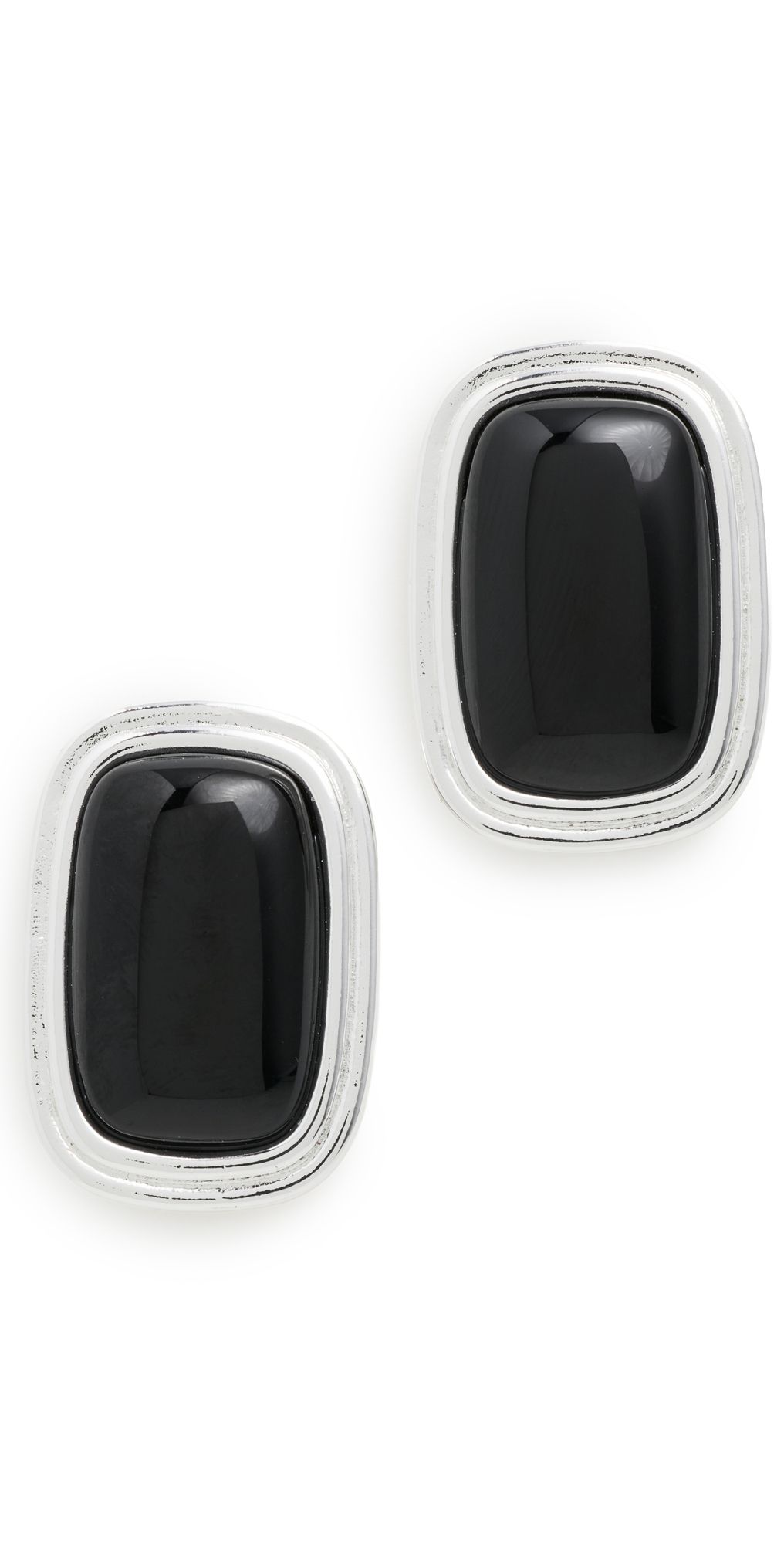 Heaven Mayhem Ribbon Earrings Silver One Size