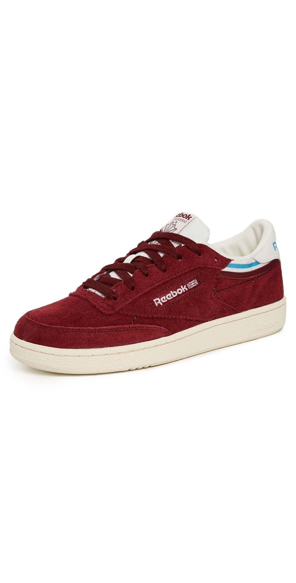 Reebok Club C 85 Sneakers Retrored/Chalk/Futurecyan M 6/ W 7.5