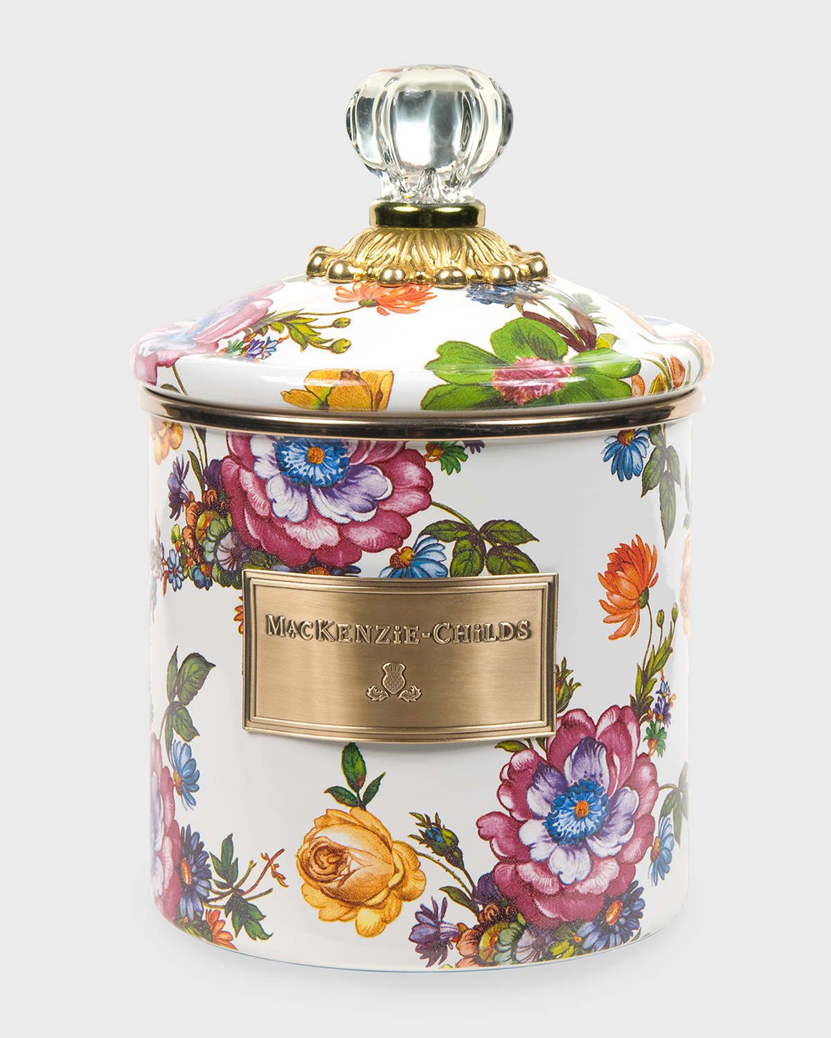Small Flower Market Canister
