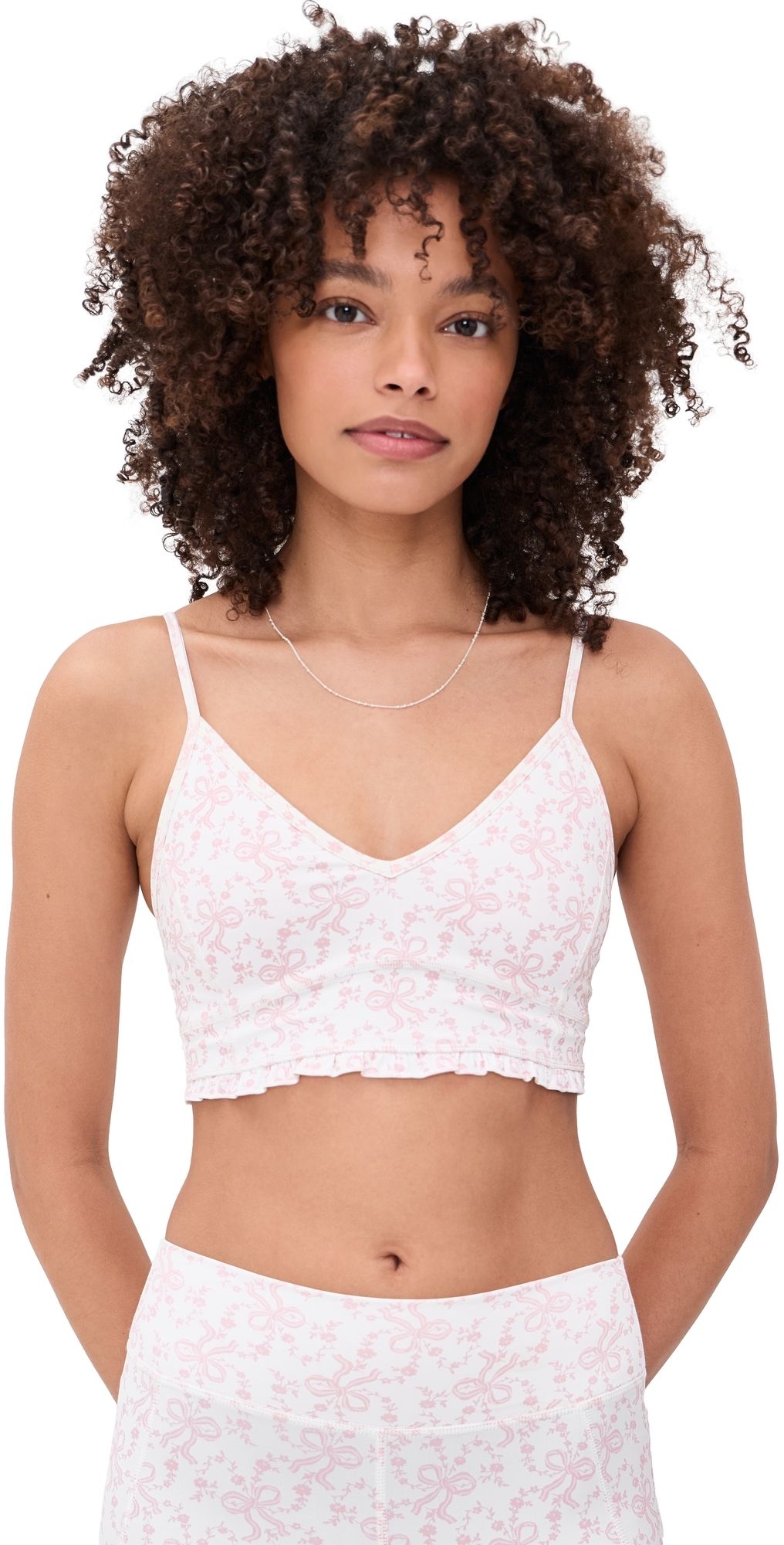 LoveShackFancy Erza Bra Chantilly L
