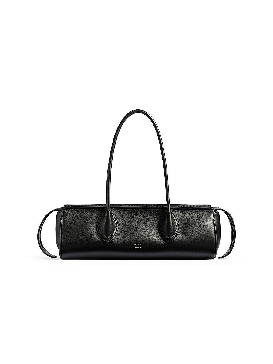Women's Donna Soft Leather Handbag - Black