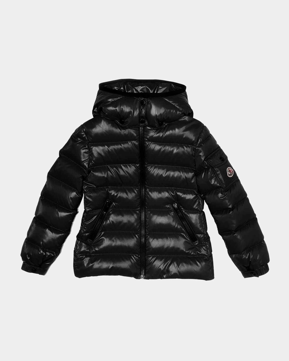 Kid & apos;s Bady Quilted Logo Jacket, Size 4-6