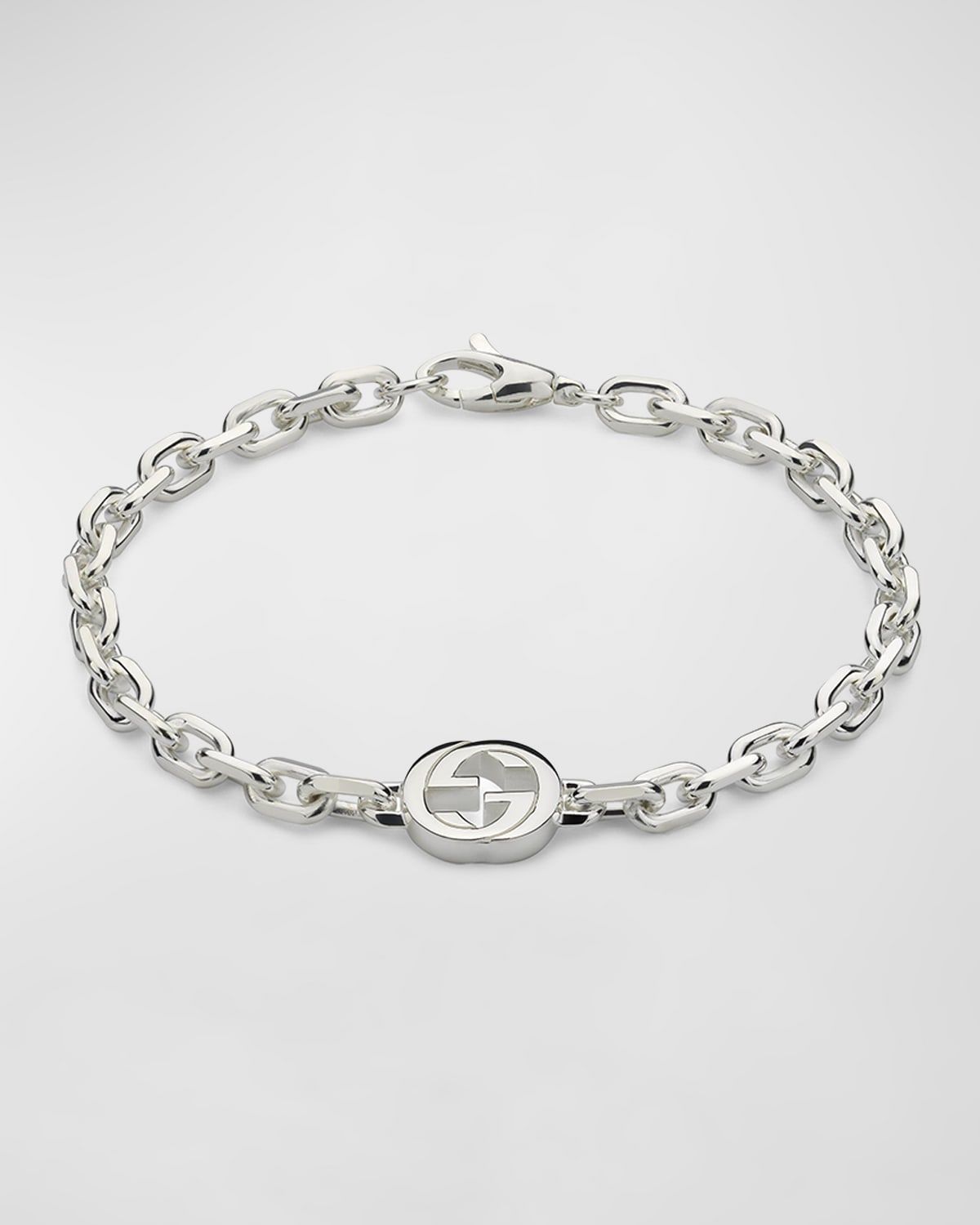 Interlocking G Bracelet in 925 Sterling Silver