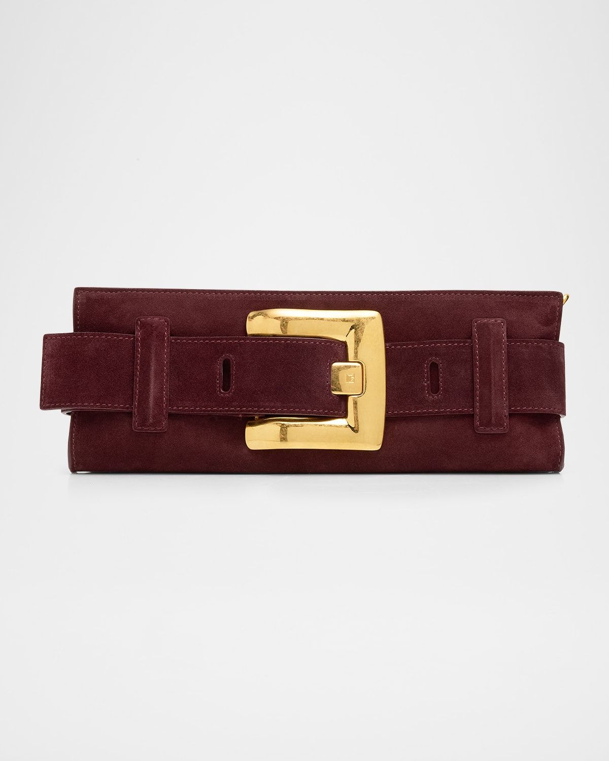 Anthem Mini Suede Clutch Bag