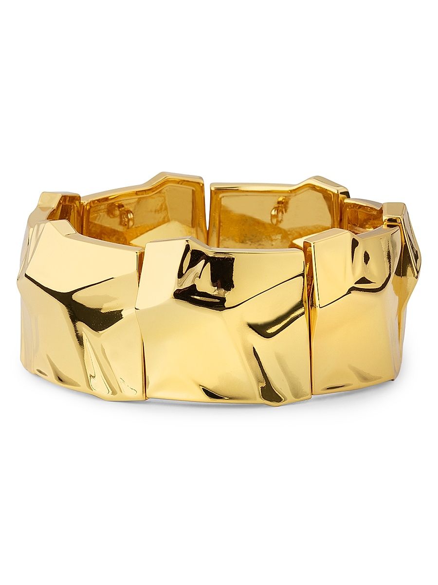 Women's Tetra 14K-Gold-Plated Bracelet - Gold